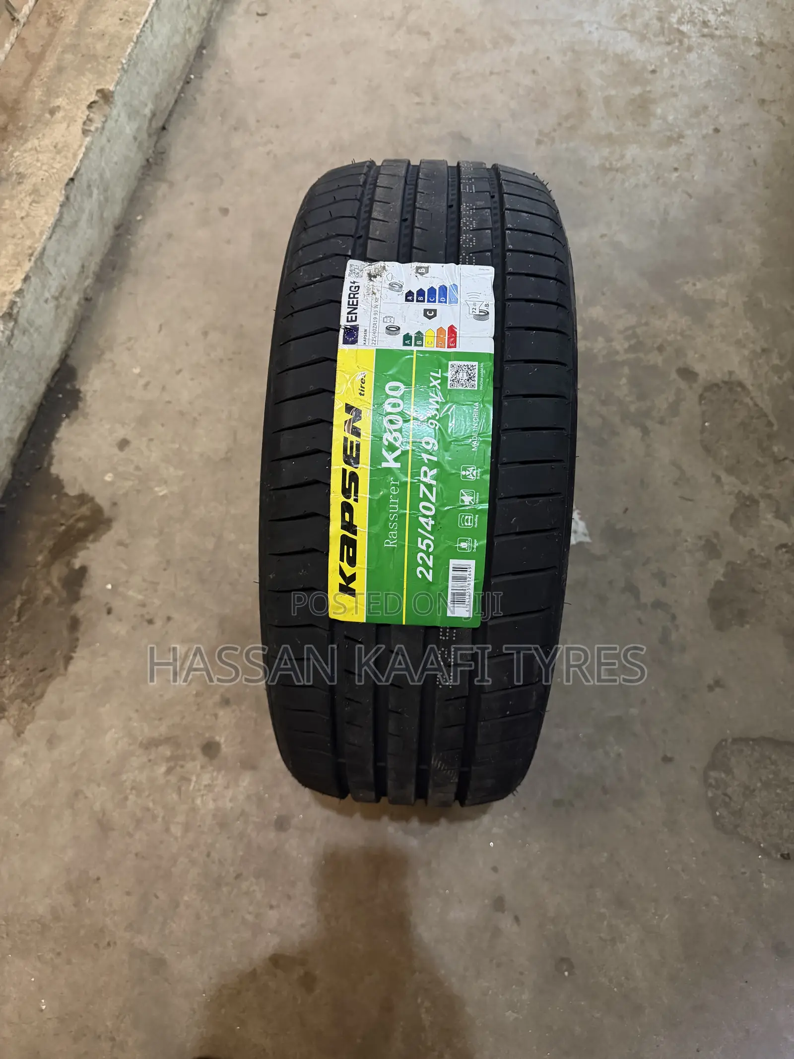 225/40r19 Kapsen Tyre