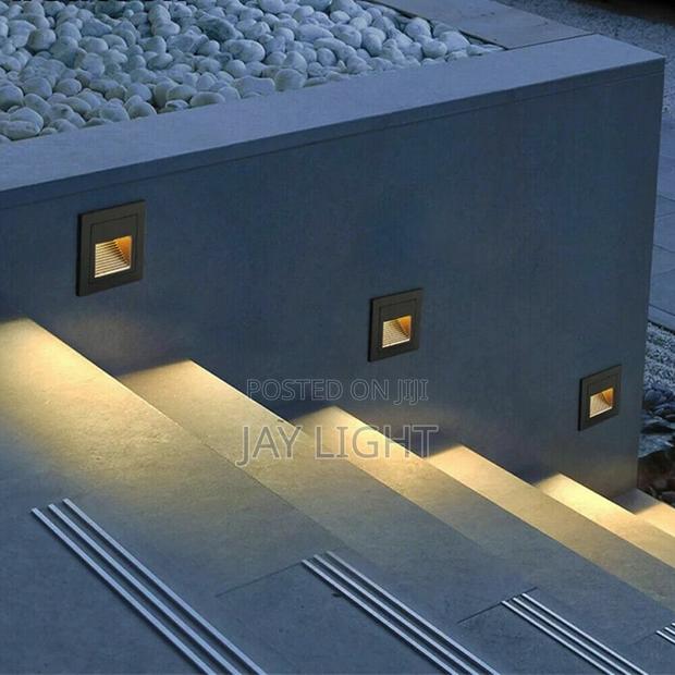 LED Outdoor Square Staircase Light Step Walkway - main view