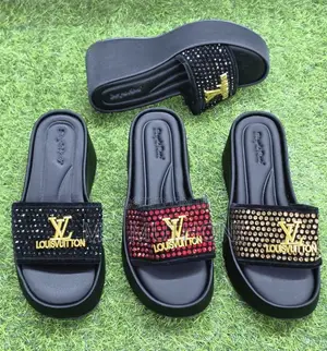 Comfortable Rhinestone-Embellished Wedges Size 37-41