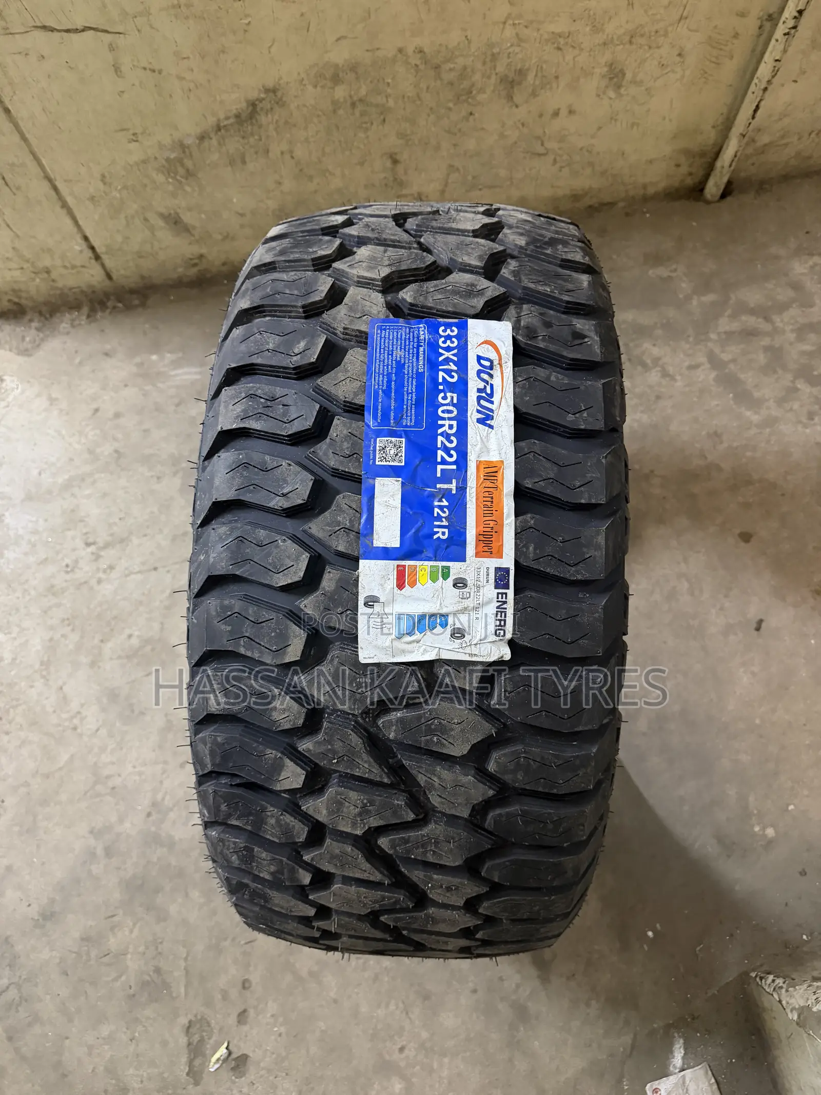 33X12.50R22 Durun
