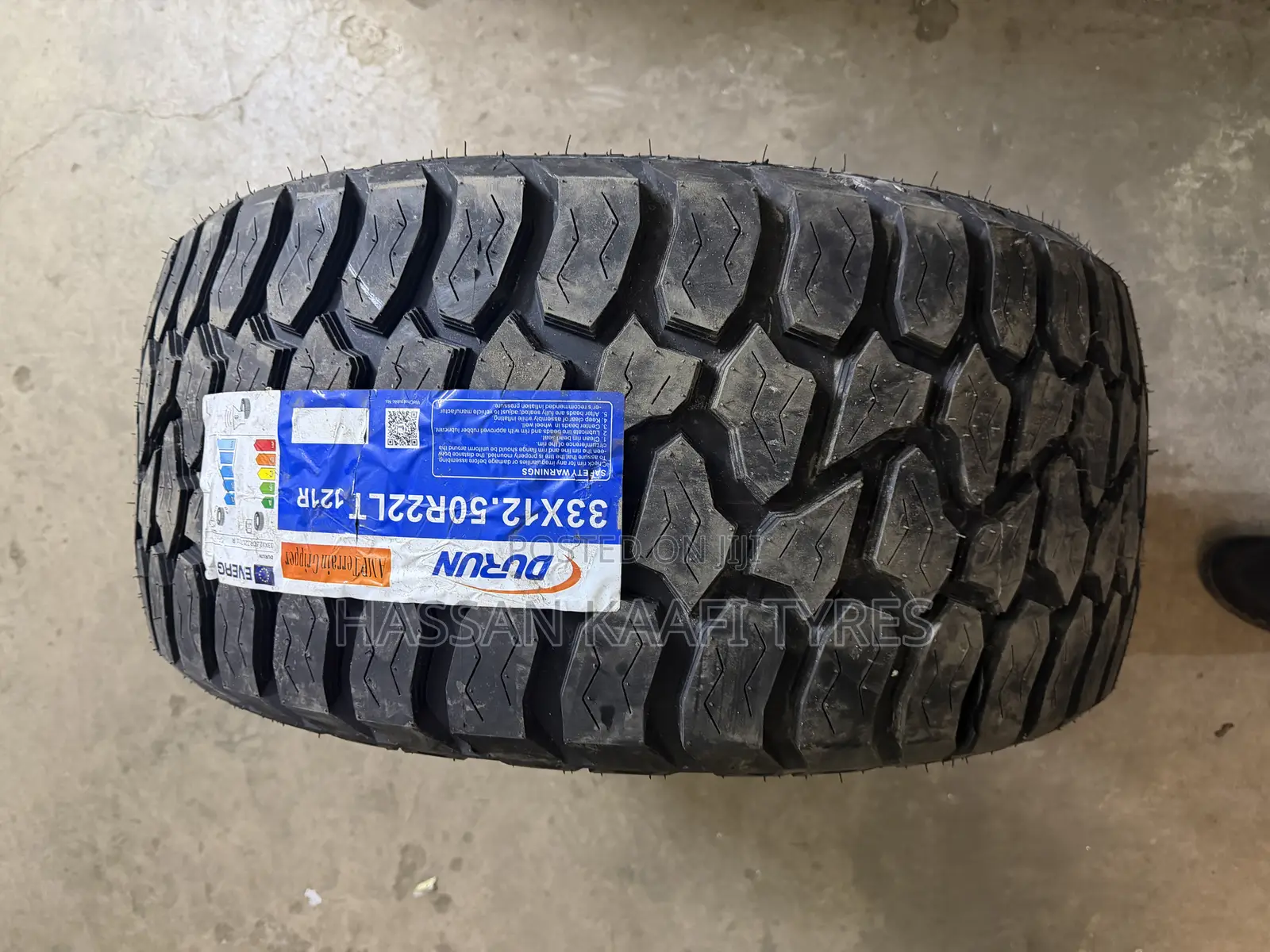 33X12.50R22 Durun