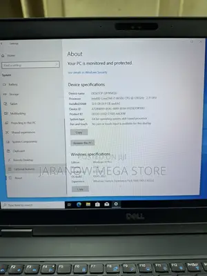 Laptop Dell Latitude 5590 12GB Intel Core i7 SSD 256GB