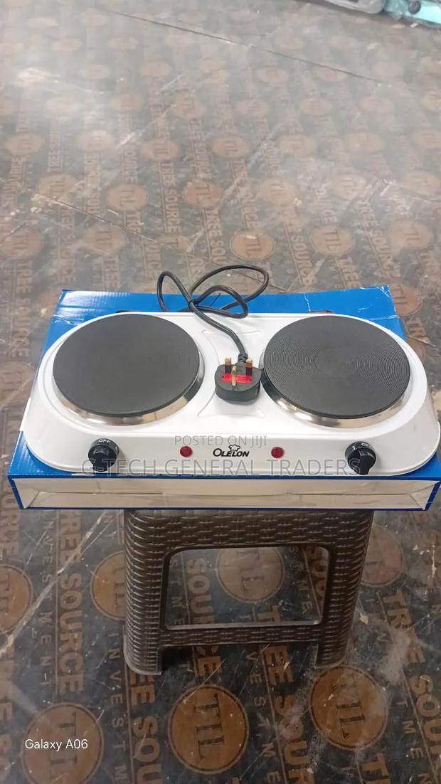Olelon Double Hot Plate Electric Double Cooker - thumbnail 2