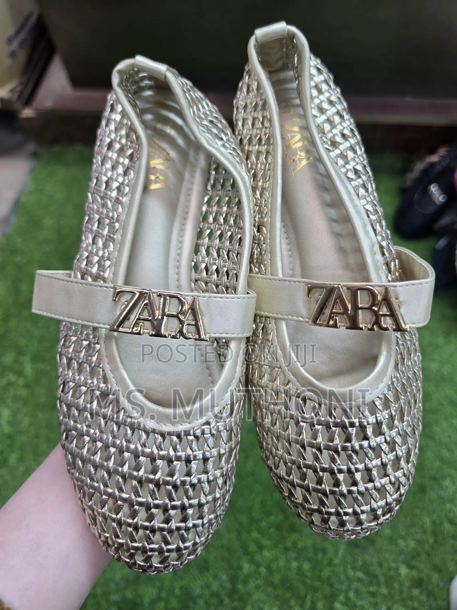 Soft Woven Breathable Zara Ballets Size 37-41