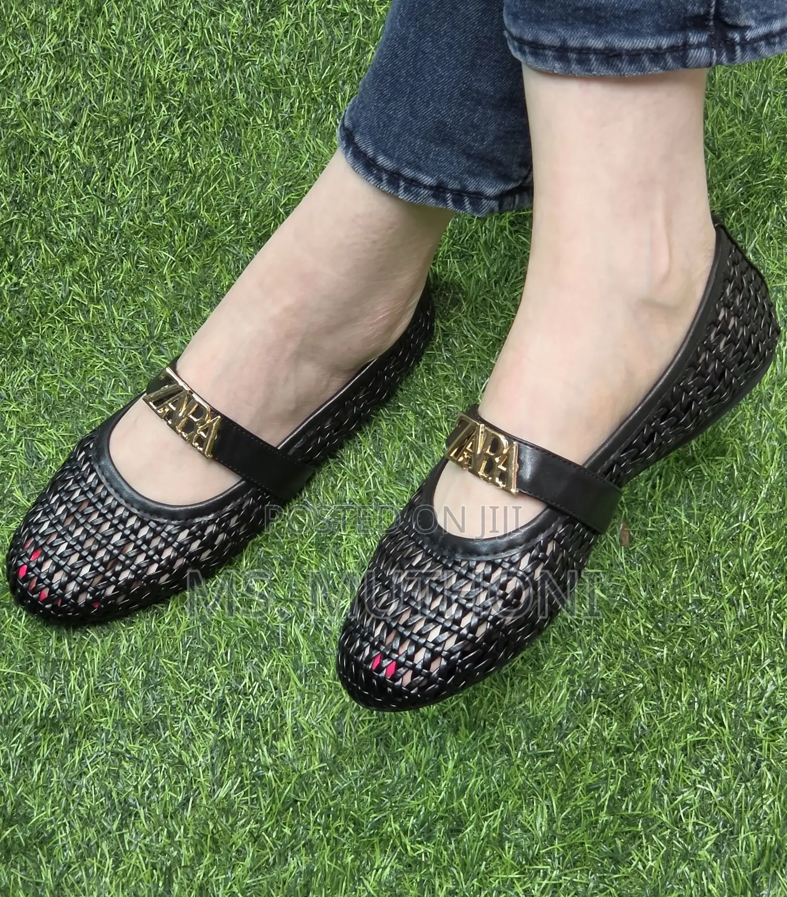 Soft Woven Breathable Zara Ballets Size 37-41