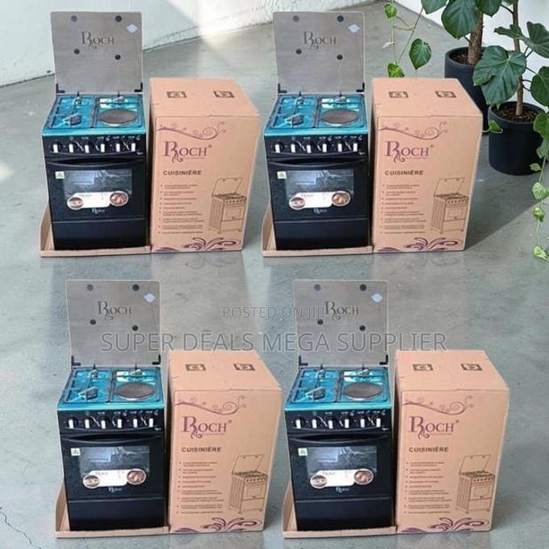 MultiFunctional Reliable 3 Gas Burners+1 Hotplate Free Standing Cooker - thumbnail 2