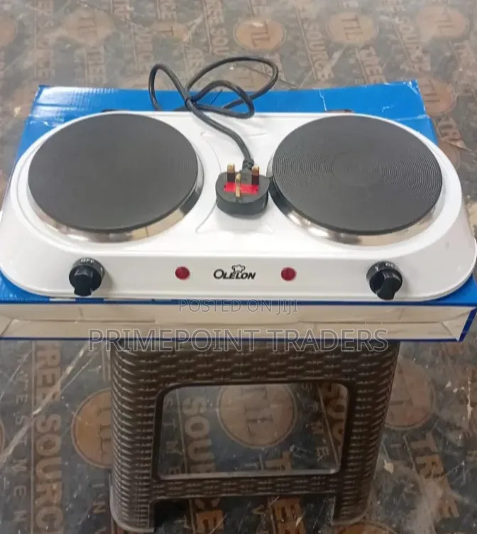 Olelon Electric Double Hot Plate Cooker Burner Portable Cooking Stove