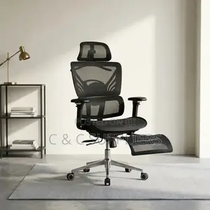 Executive Mesh Chair With Footrest