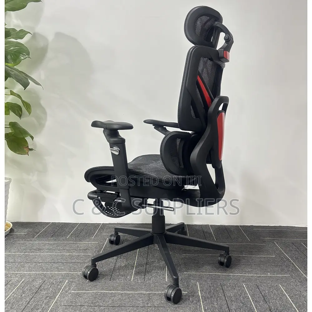 Executive Mesh Chair With Footrest