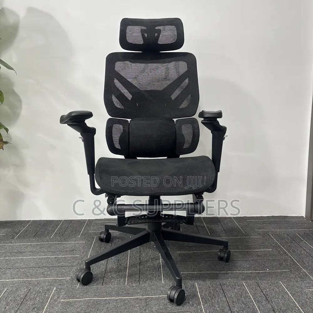 Executive Mesh Chair With Footrest
