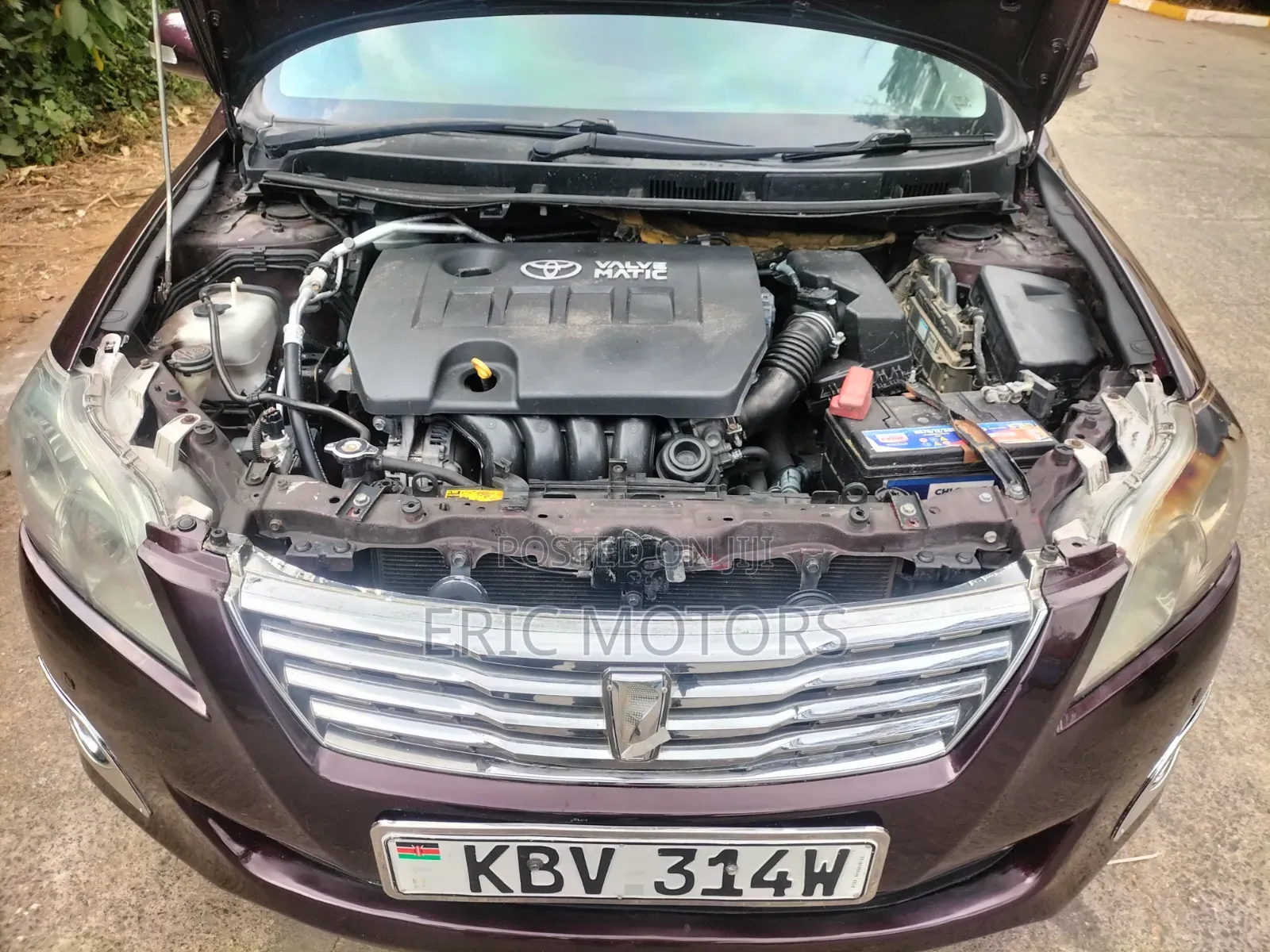Toyota Premio 2007 Burgundy