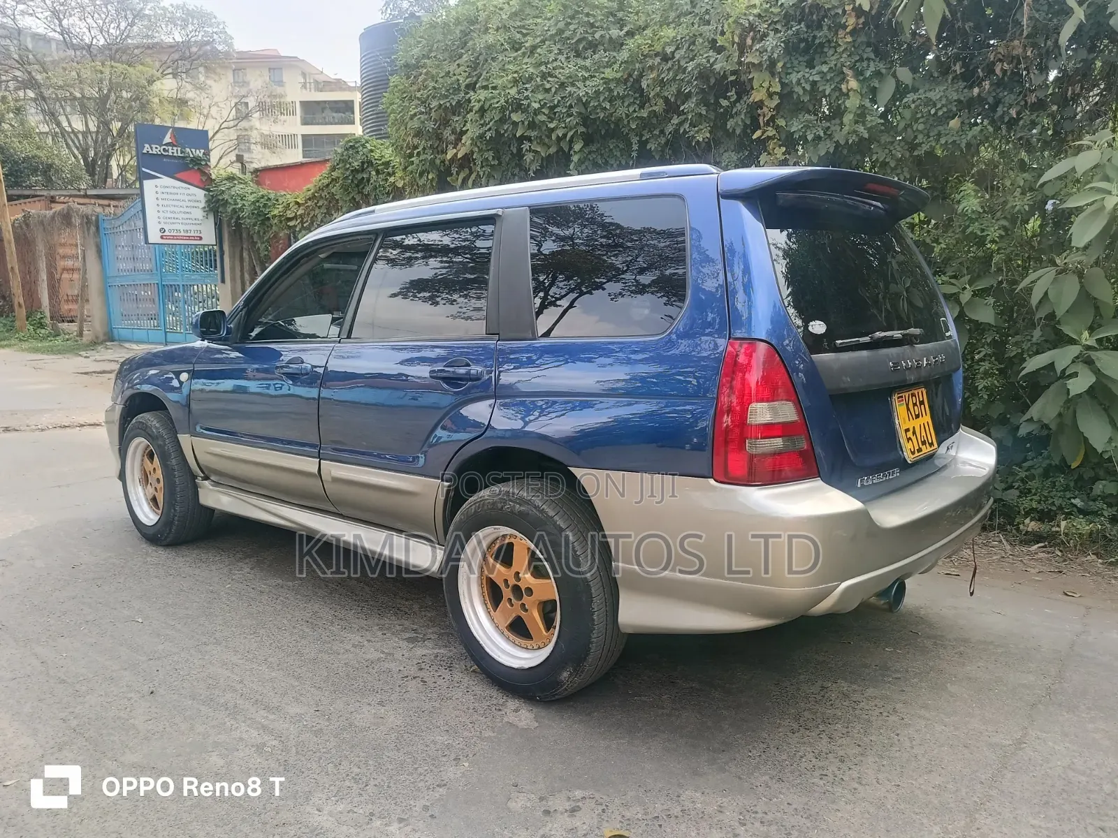Subaru Forester 2004 Blue