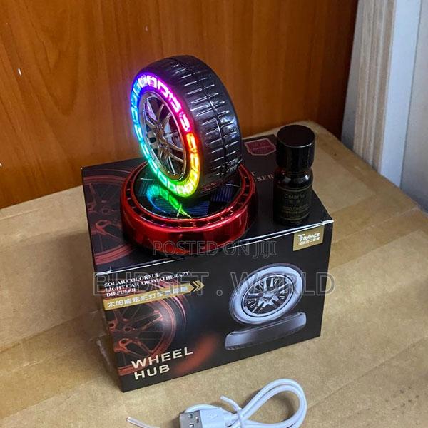 Wheel Style Solar Powered Car Fragrance Diffuser - main view