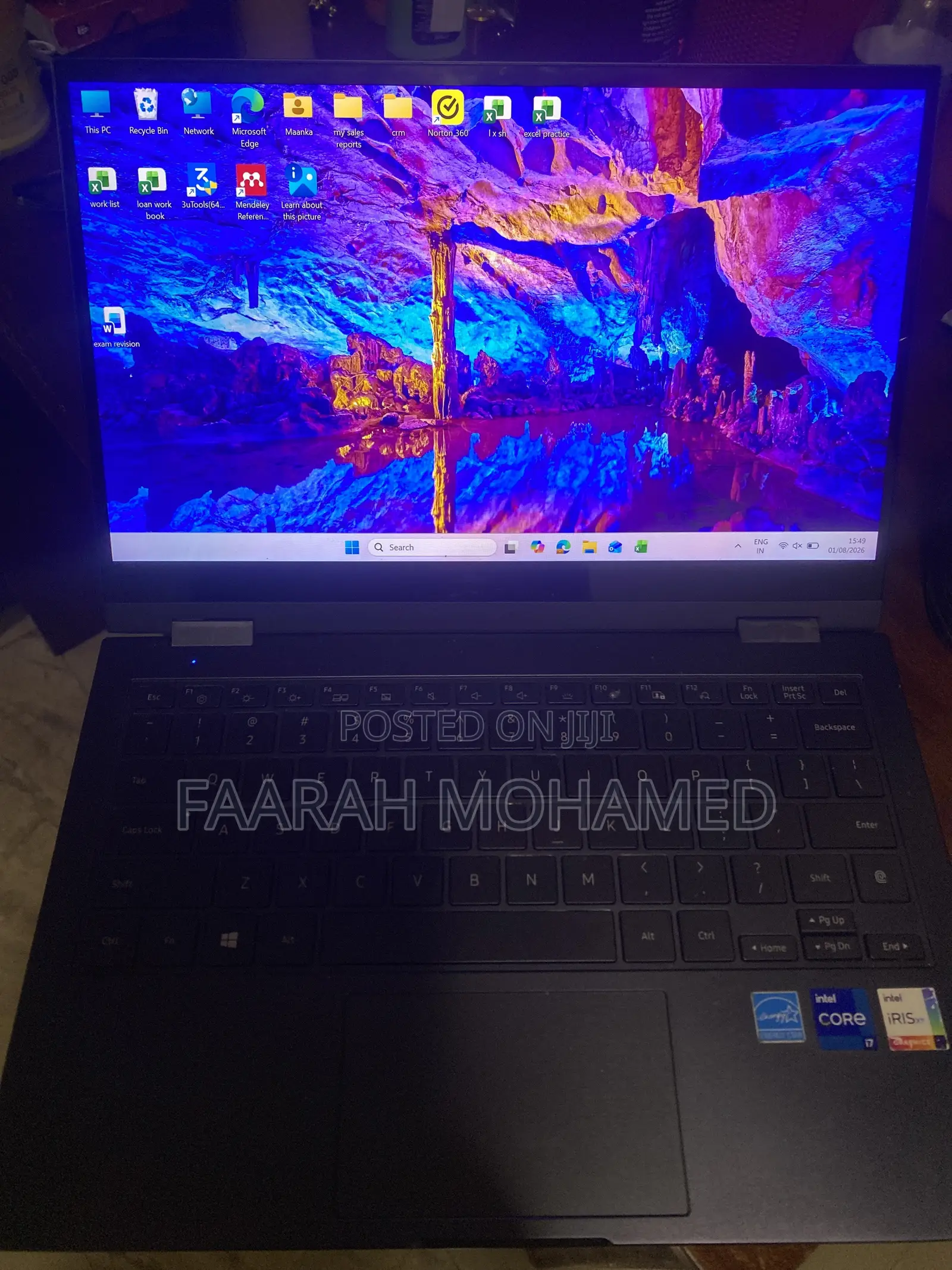 Laptop Samsung Galaxy Book 2 16GB Intel Core i7 HDD 512GB