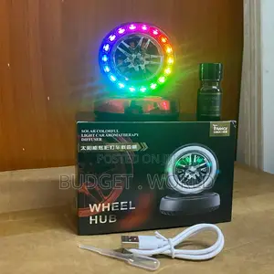 Eco-Friendly Solar Wheel Car Aroma Diffuser