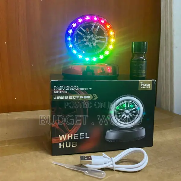 Eco-Friendly Solar Wheel Car Aroma Diffuser