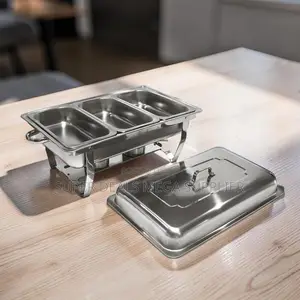 Wholesale Deals 11L Stainless Steel Triple Chafing Dish