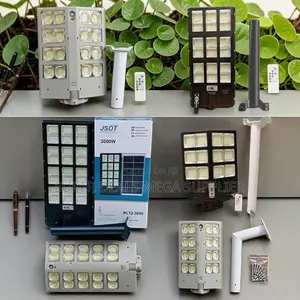 Compound Security 100W,2000W,3000W Solar Street Lights Wholesale