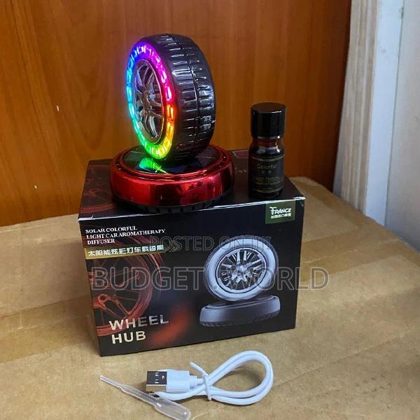 Luxury Solar Wheel Essential Oil Car Diffuser - main view
