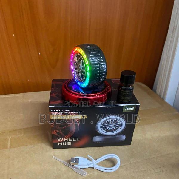 Luxury Solar Wheel Essential Oil Car Diffuser - thumbnail 2