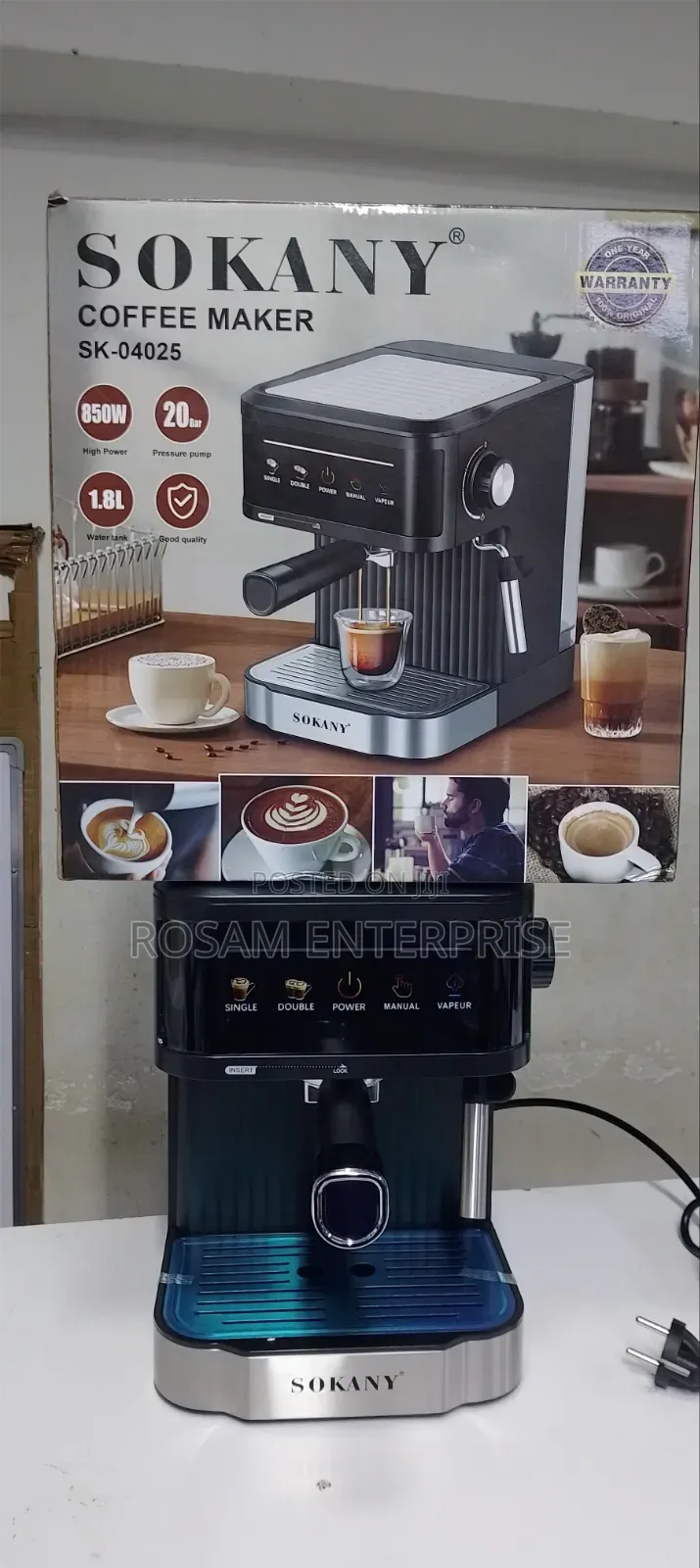 SOKANY Coffee Maker, Model SK-04025.