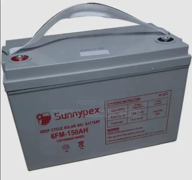Sunnypex 150Ah 12V Deep-Cycle Solar Gel Battery