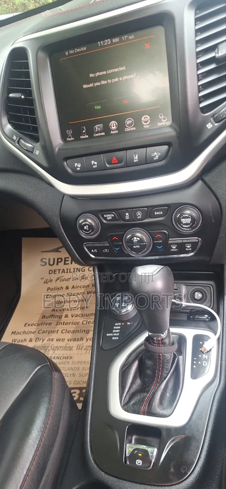 Jeep Cherokee Trailhawk 4x4 2017 Black