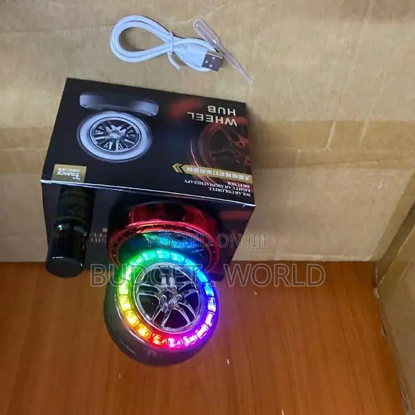 Dashboard Wheel Solar Fragrance Diffuser With Essential Oils