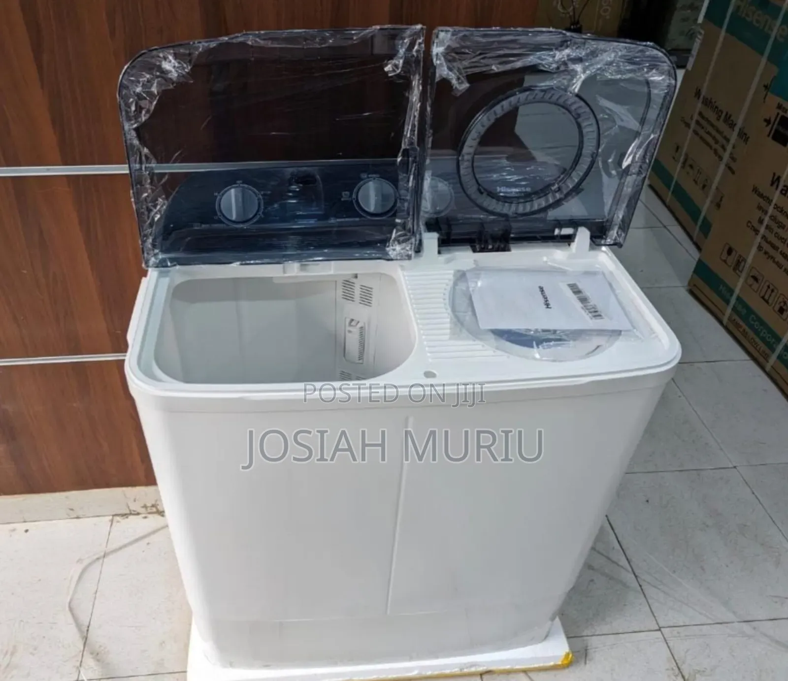 Hisense Washing Machine 
8kg Twin Tub