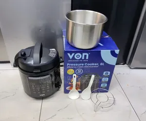 Von 6 Litre Electric Pressure Cooker