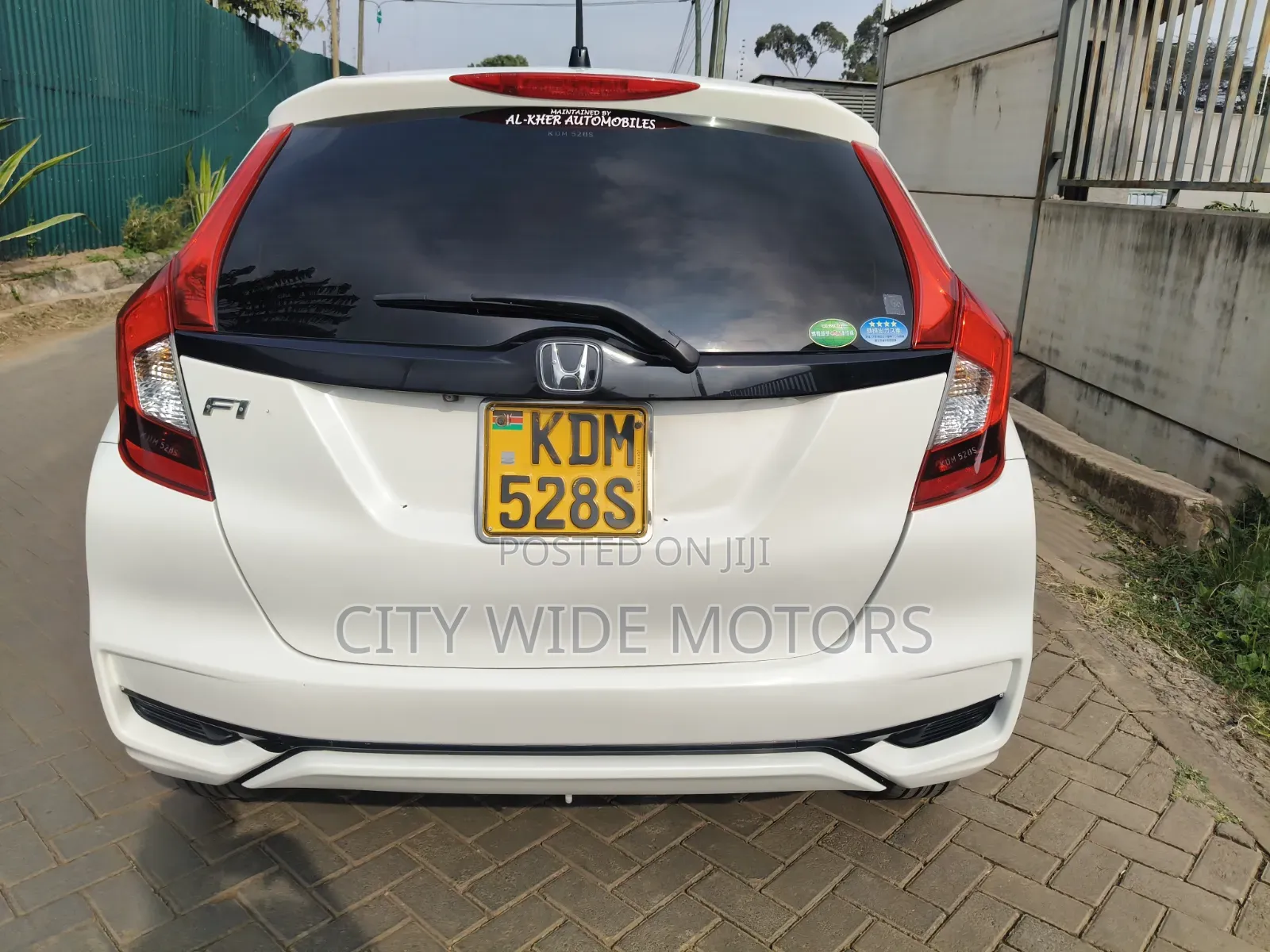Honda Fit 2017 White