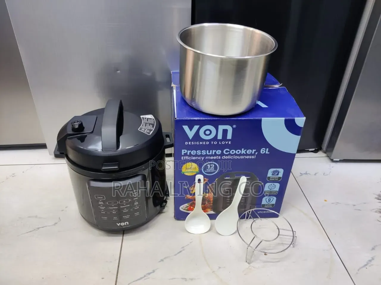 Von 6 Litre Electric Pressure Cooker
