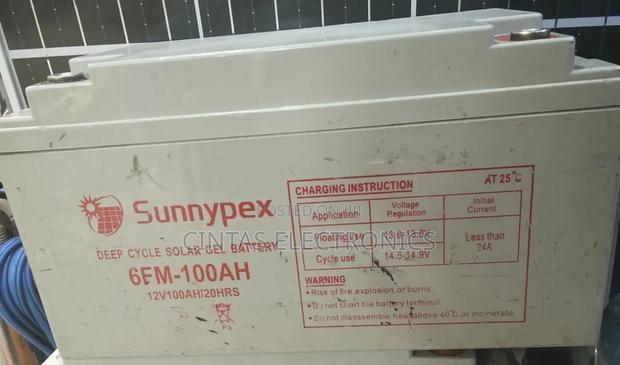 Sunnypex 100AH Solar Gel Battery - thumbnail 2