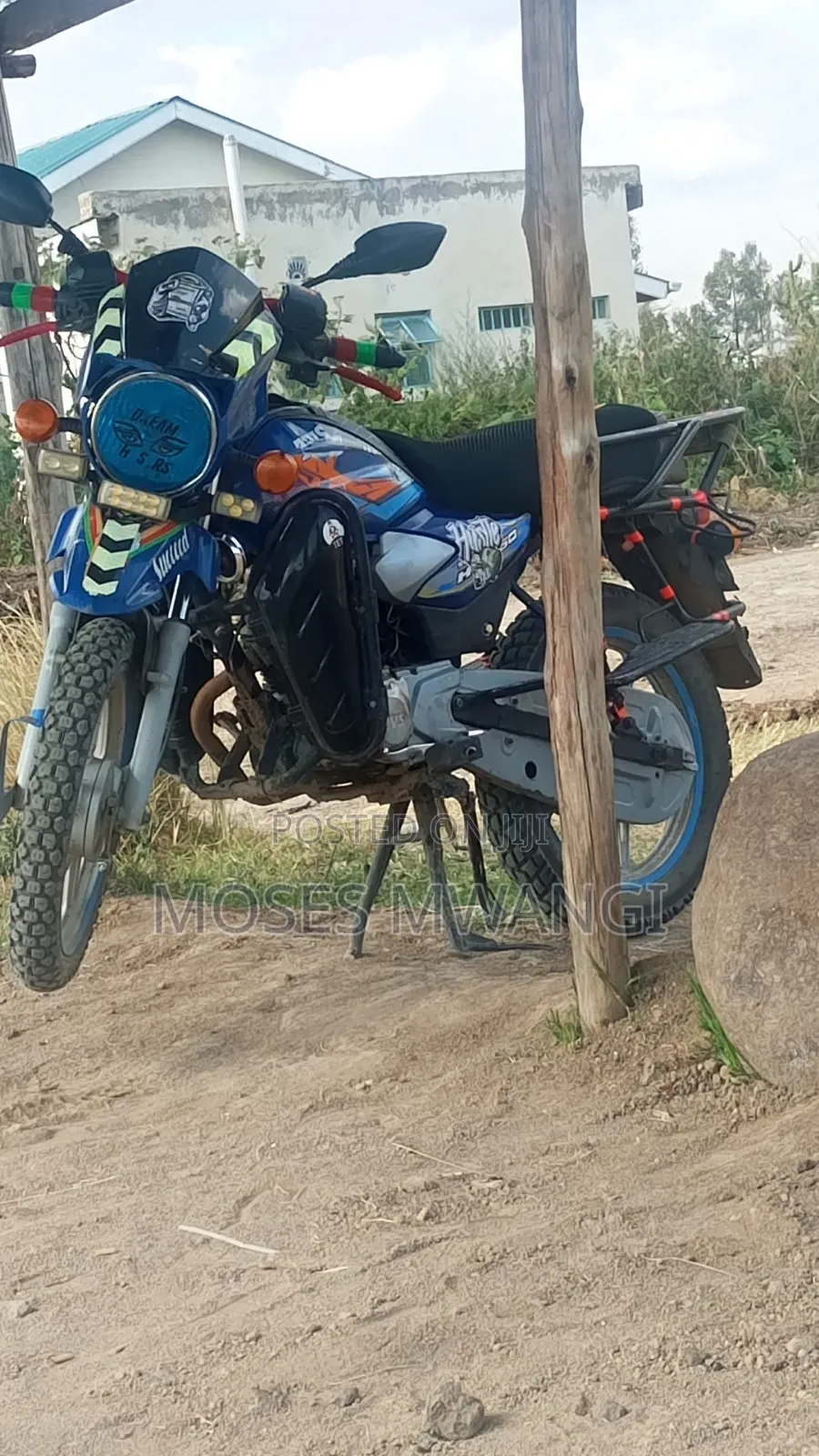 TVS HLX Plus ES 2024 Blue