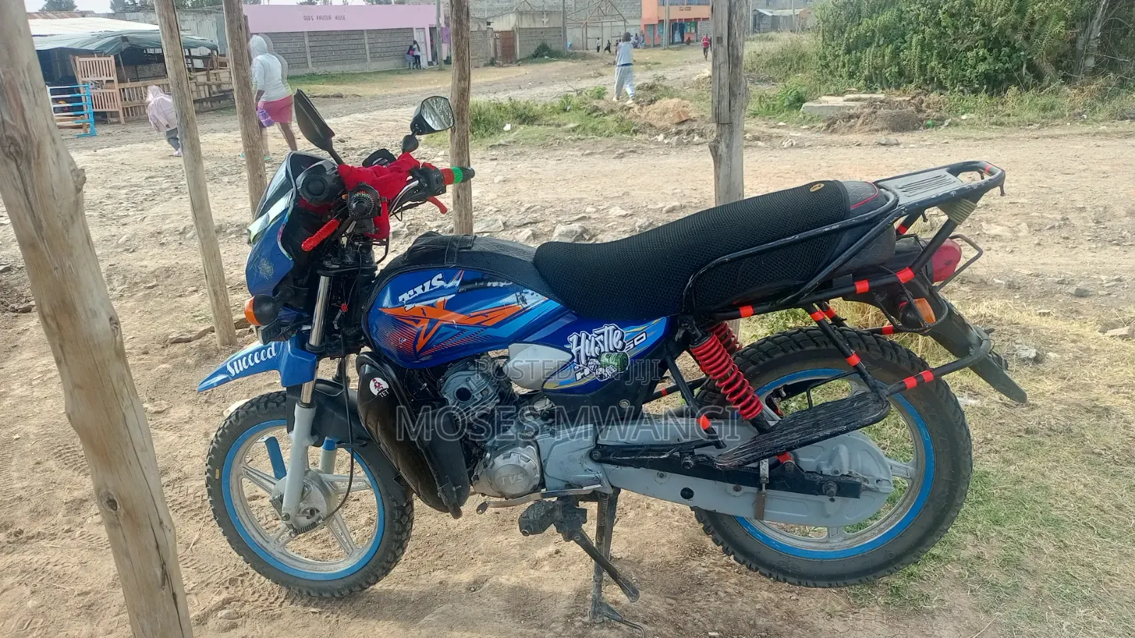 TVS HLX Plus ES 2024 Blue