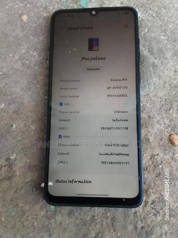 Samsung Galaxy A05 64 GB Blue - thumbnail 4