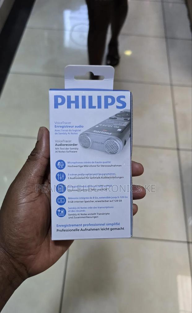 Philips VoiceTracer DVT2075 Audio Recorder - thumbnail 2
