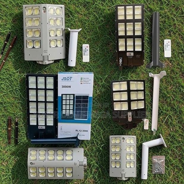 Compound Security 100W,2000W,3000W Solar Street Lights Wholesale - thumbnail 2