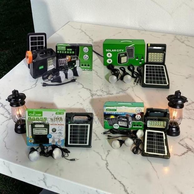 Emergency-Ready Portable Home Solar Lighting System Kits Led Bulbs - thumbnail 2