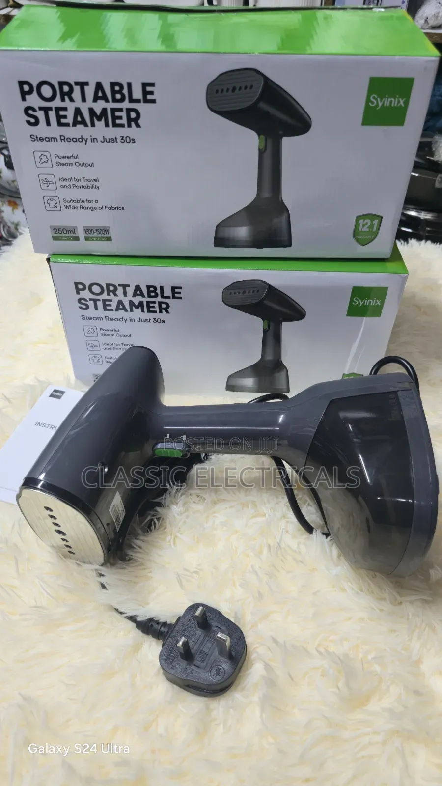Syinix Garment Steamer Available at Ksh2500