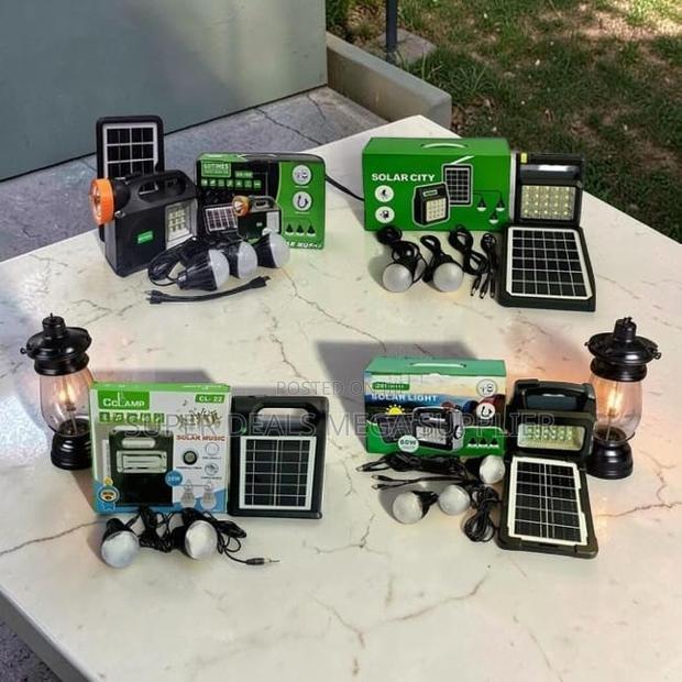 Home-Friendly Portable Home Solar Lighting System Kits With Led Bulbs - thumbnail 2