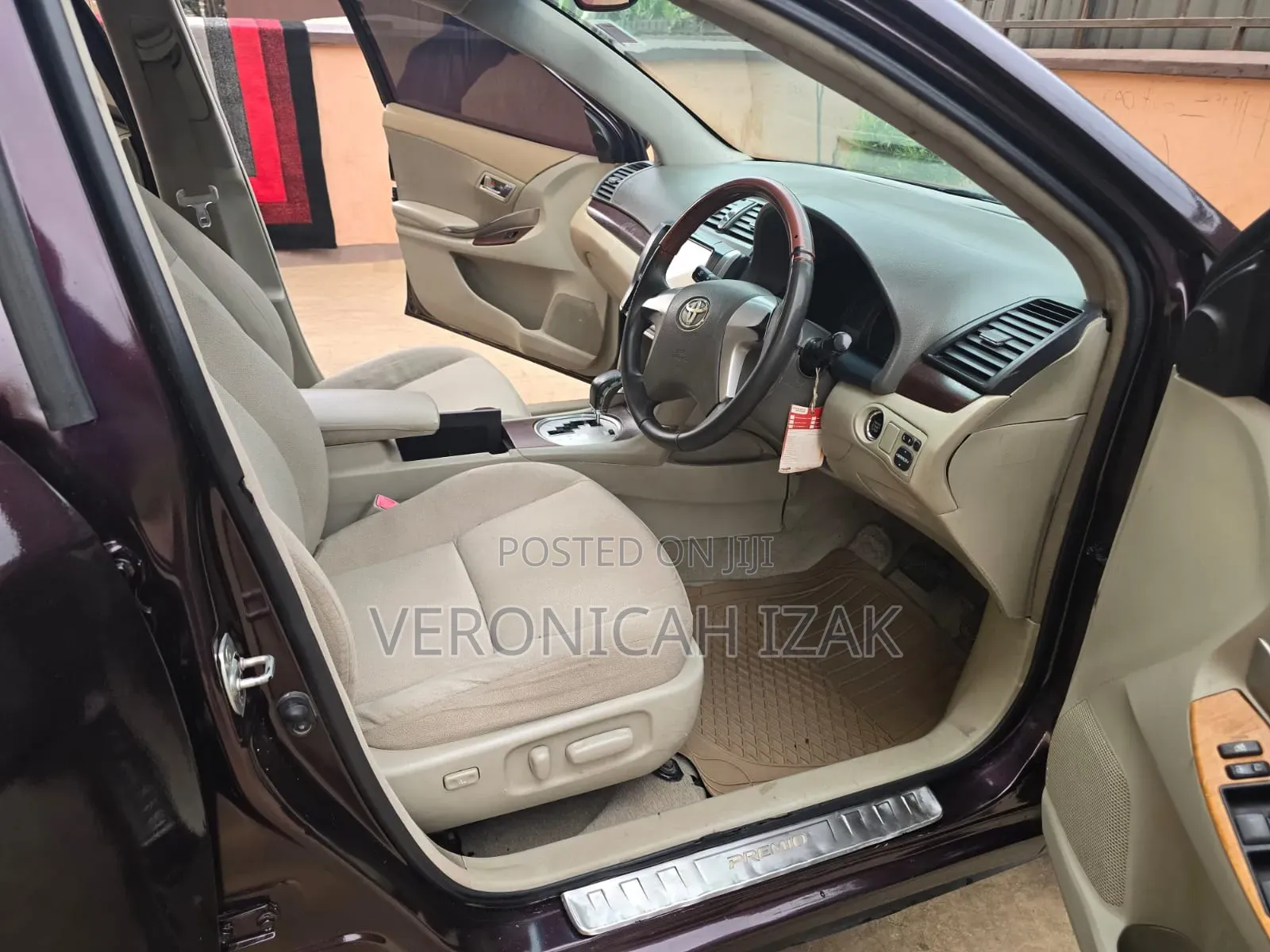 Toyota Premio 2011 Burgundy