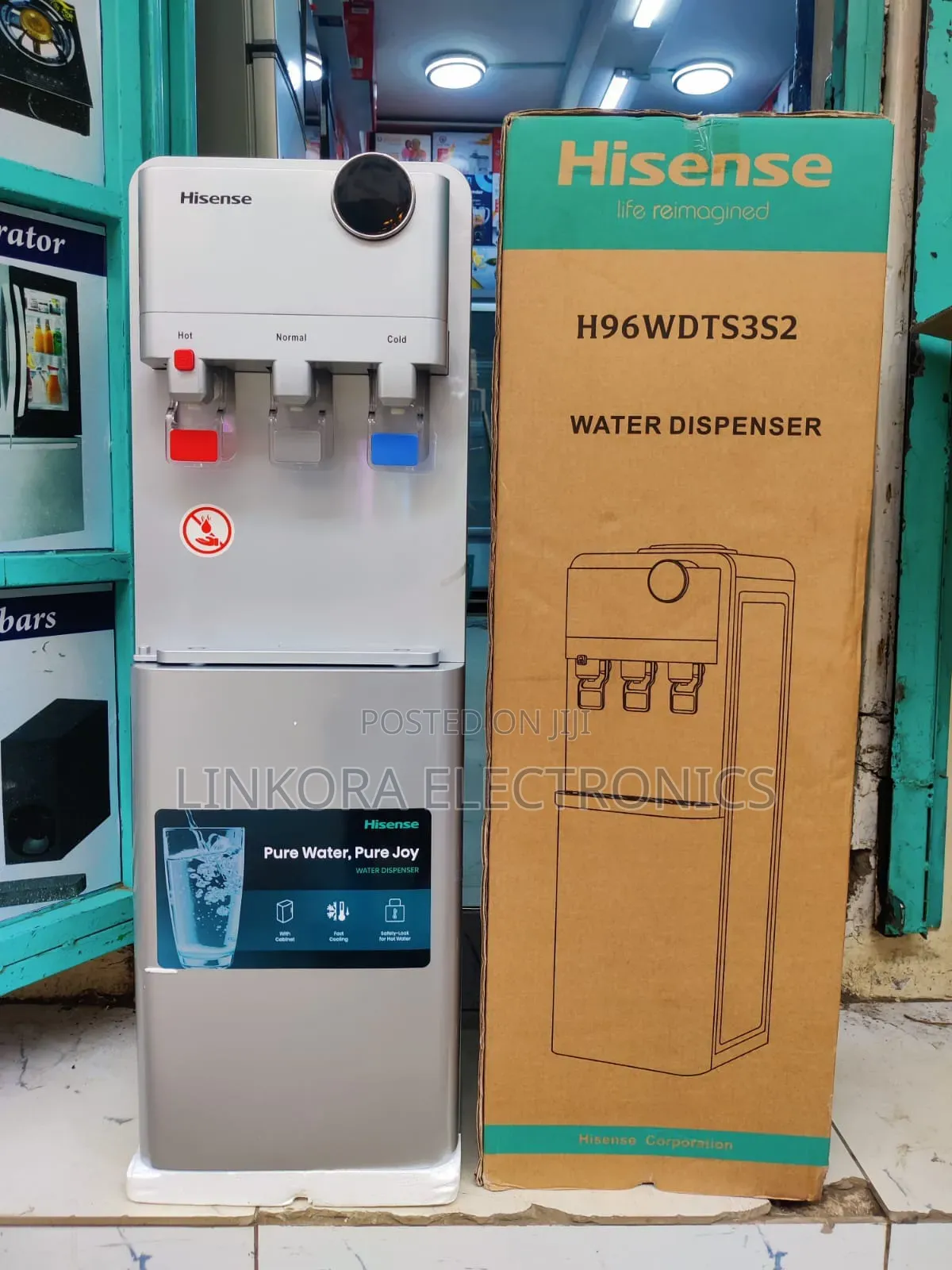 Hisense Dispenser Silver