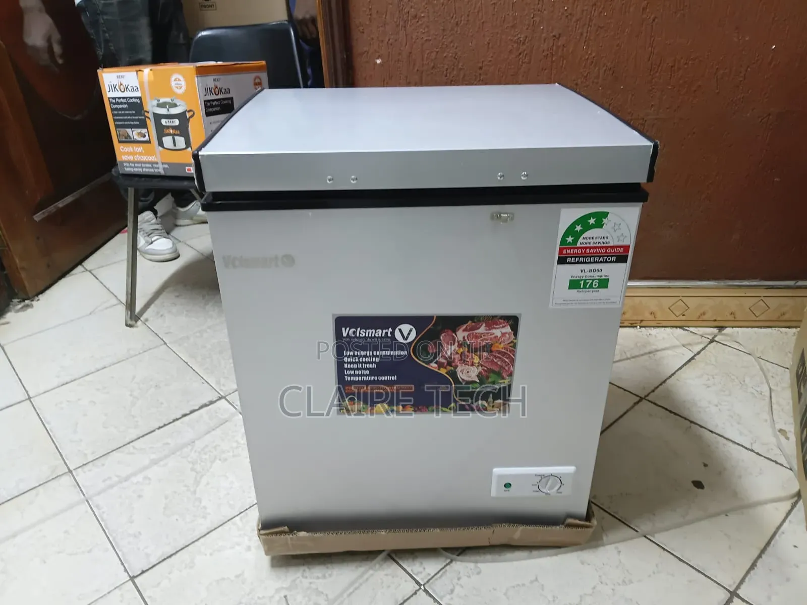 Volsmart 60L Mini Chest Freezer – Powerful Freezing in a Compact Size