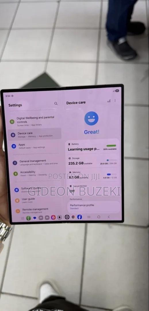 Samsung Galaxy Z Fold6 256 GB Silver - thumbnail 2