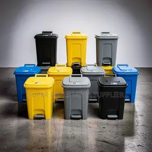 Direct Factory Prices 30L Litres Step Pedal Dust Bin Trash Cans