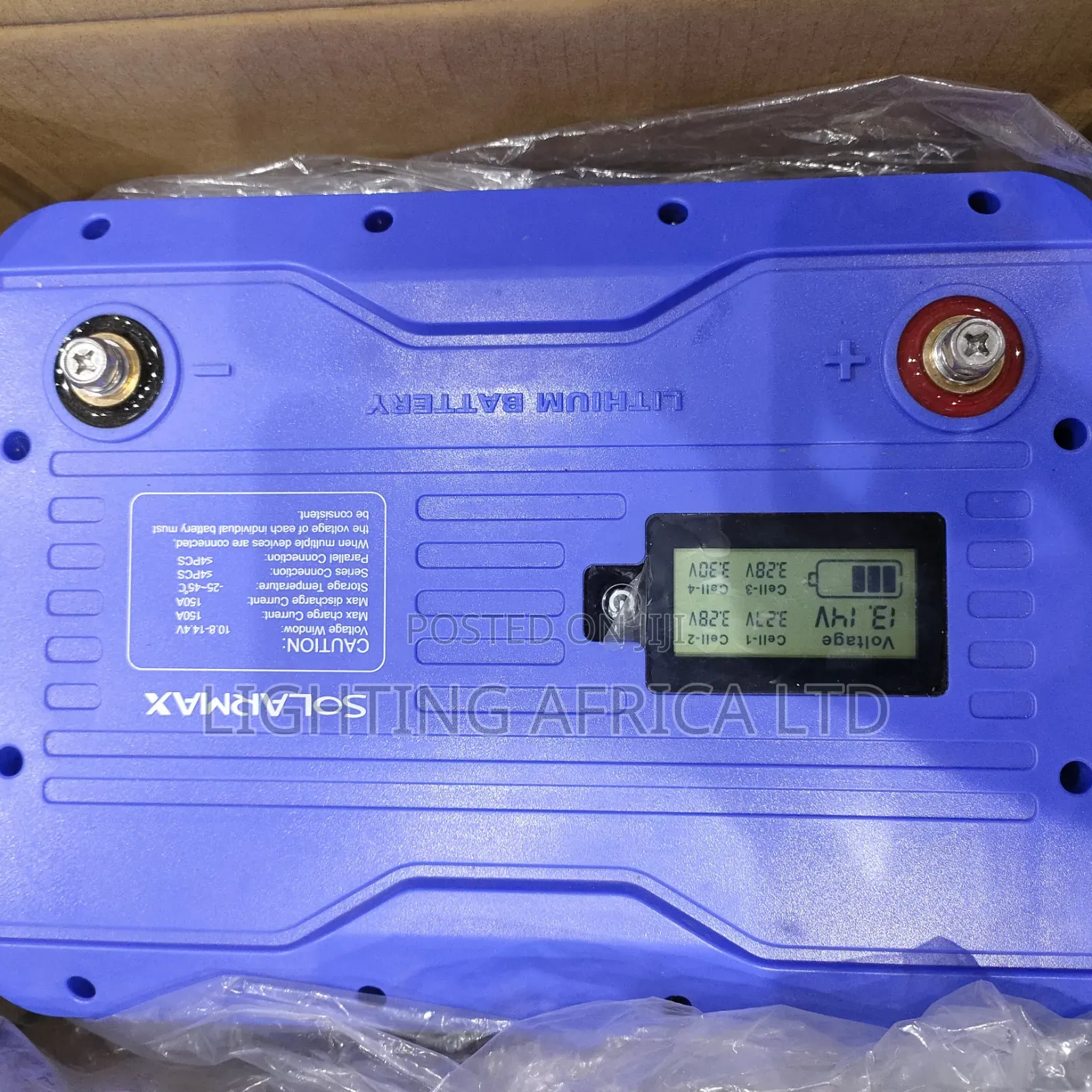 200ah - 12v Lithium Ion Battery 6000 Cycle With Digital Display