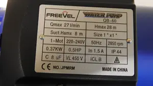 Freevel 0.5 HP Water Pump for Apartments Water Supply