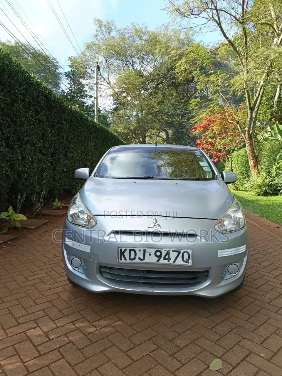 Mitsubishi Mirage 2015 Silver