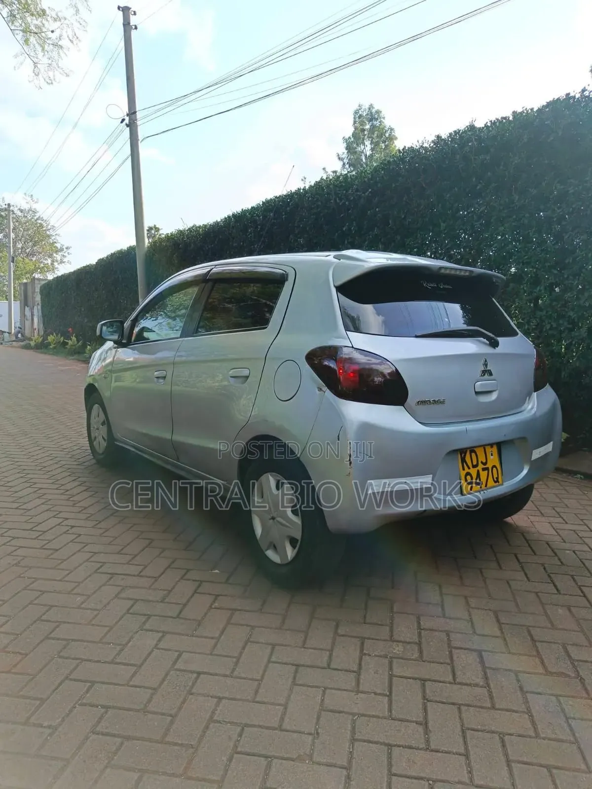 Mitsubishi Mirage 2015 Silver